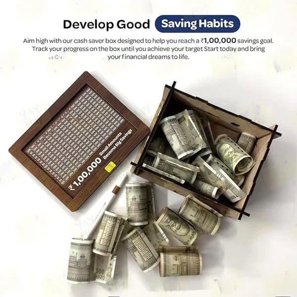 Money Milestone Box (Original Quality) | Get Free Marker | Largest Size