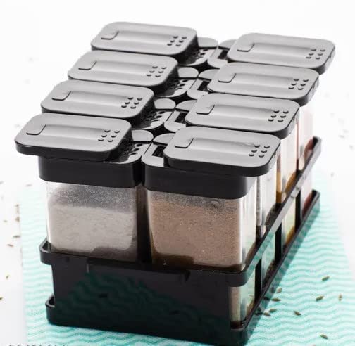 Air Tight Masala Storage Box (1 SET- 8 JARS)