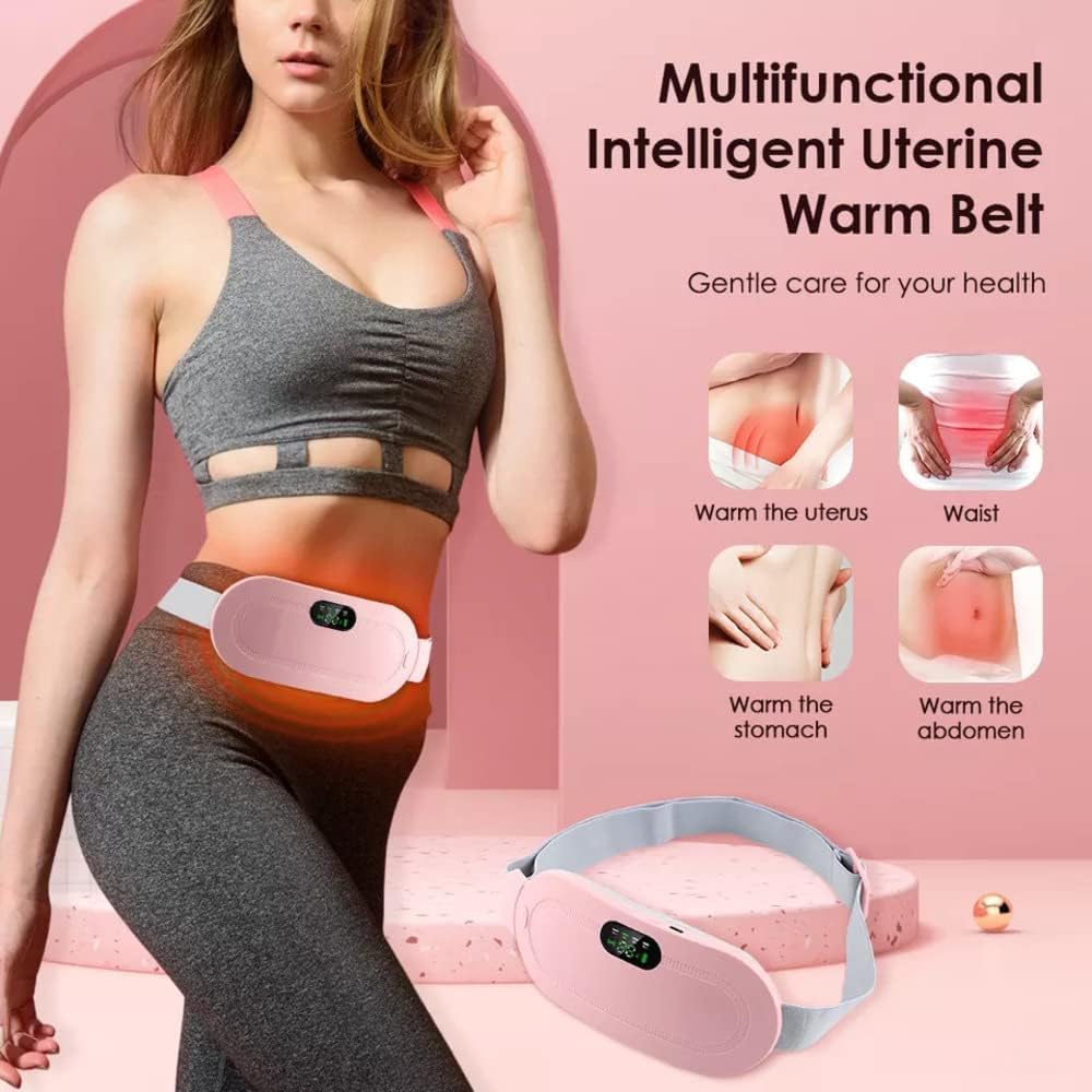 Portable Cordless Menstrual Cramp Relief Massager With 3 Heat Modes By The Home Life