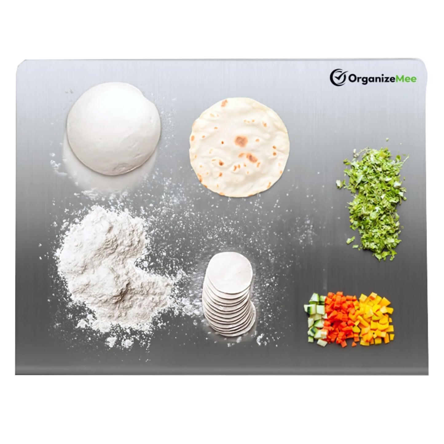 Premium Stainless Steel Kitchen Chopping Board