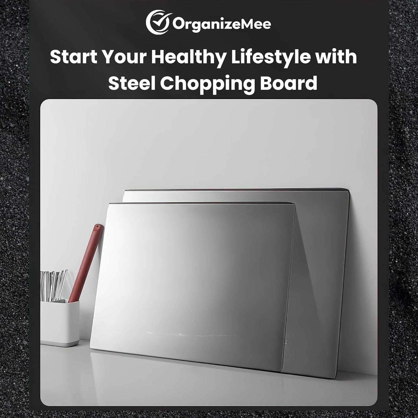 Premium Stainless Steel Kitchen Chopping Board