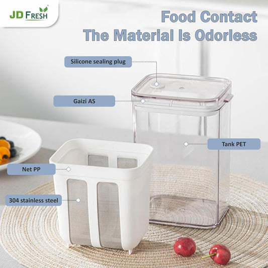 Premium Yogurt Filter with Fine Mesh Strainer