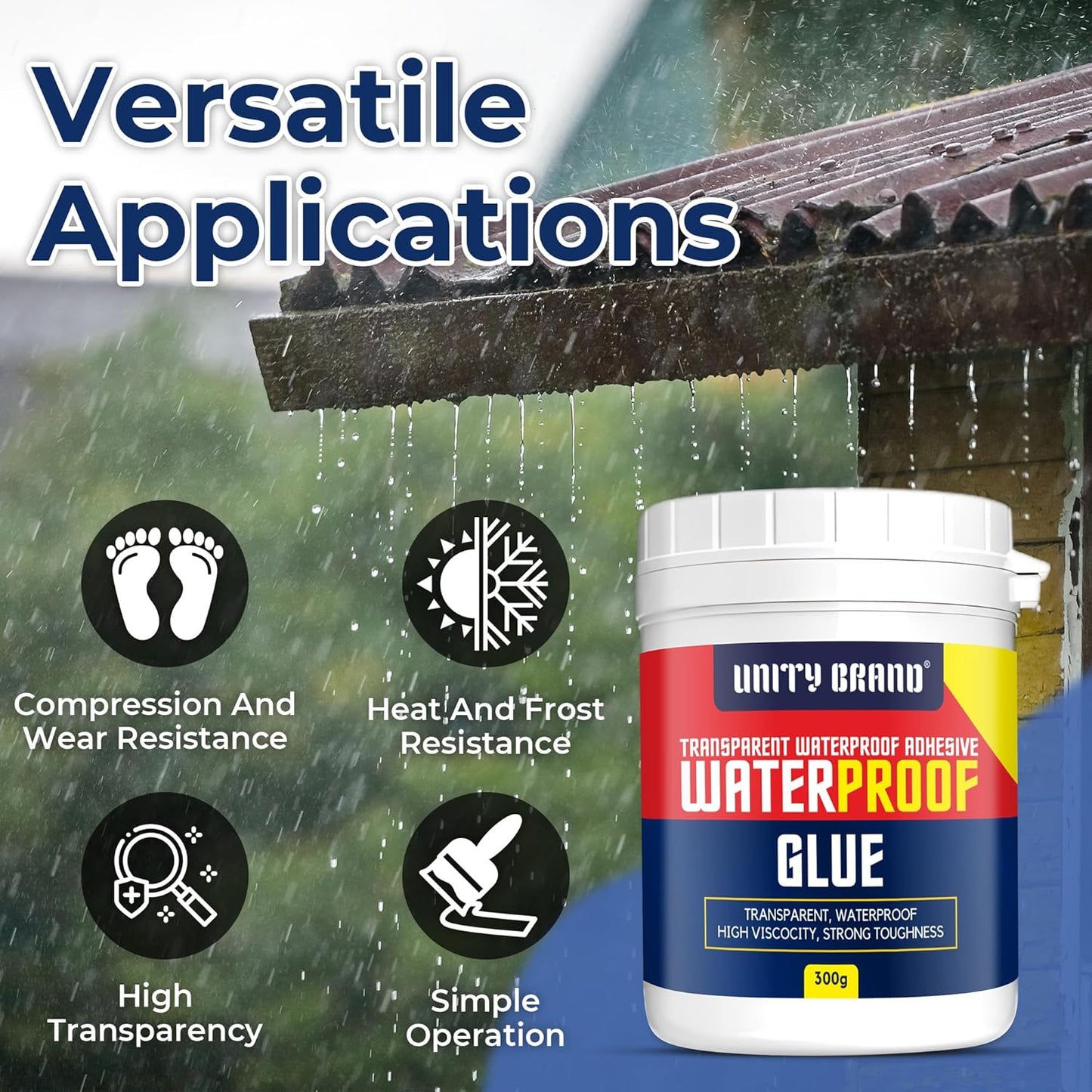 Transparent Waterproof Agent – All-Purpose Waterproofing Sealant - Buy 1 Get 1 FREE